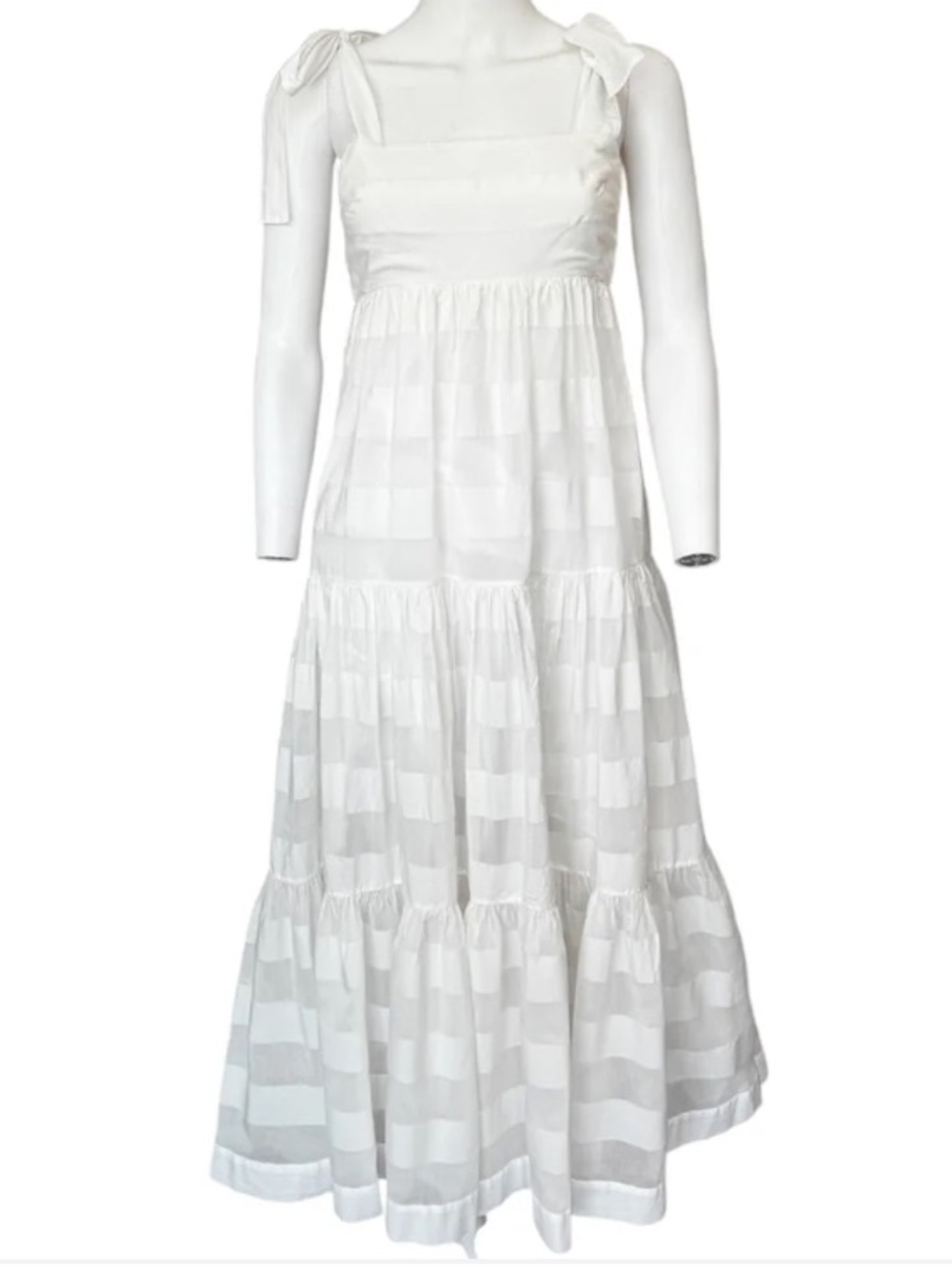 Zimmermann Rosa Stripped
Picnic Dress Ivory Size 0